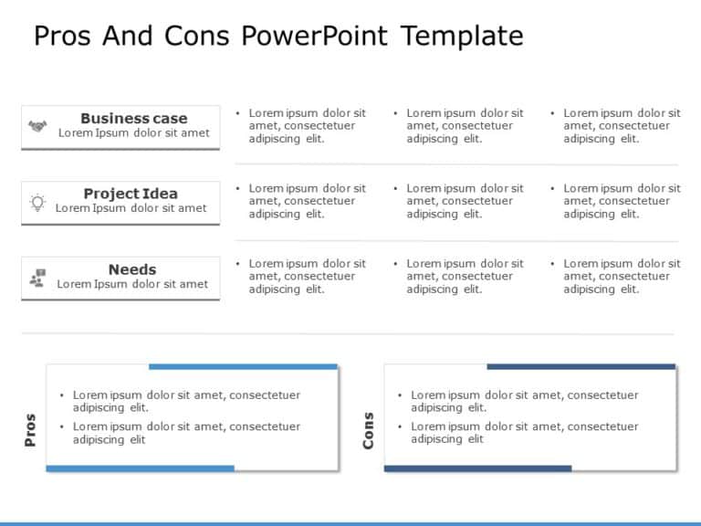 Pros And Cons Templates for PowerPoint & Google Slides Theme 11