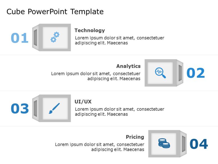 Cubes Templates For PowerPoint & Google Slides Theme 12