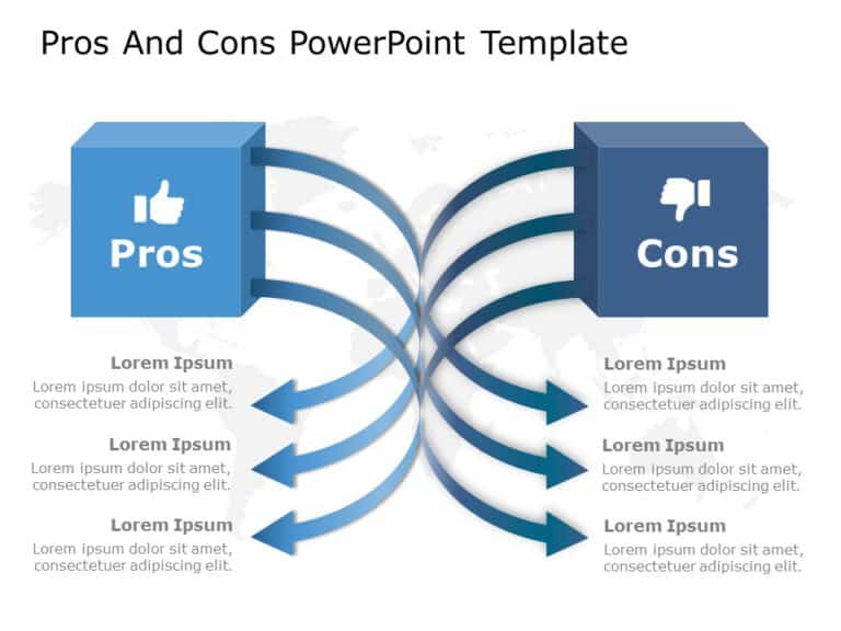 Pros And Cons Templates for PowerPoint & Google Slides Theme 14