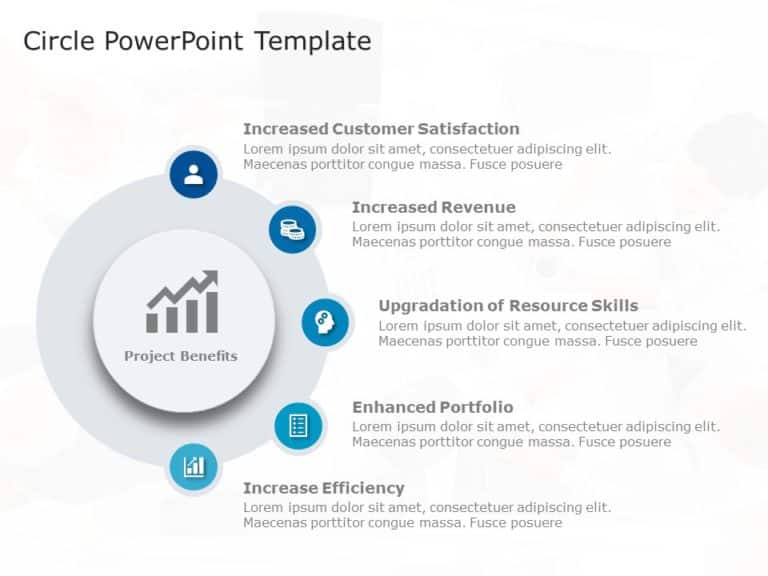 Circle Shape Template Collection for PowerPoint & Google Slides Theme 17