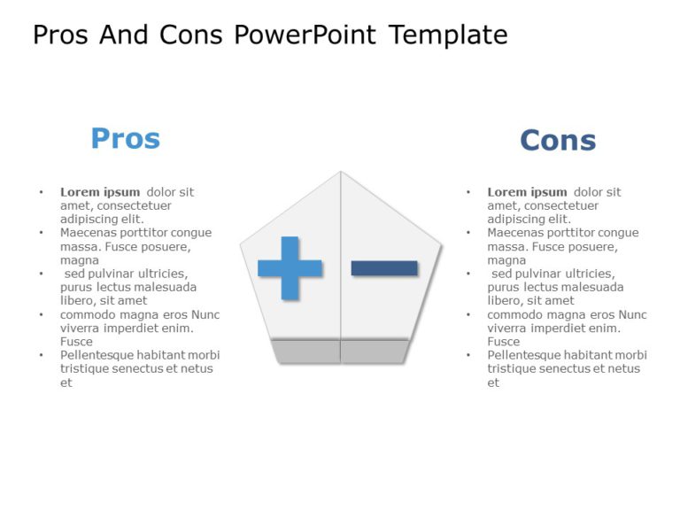 Pros And Cons Templates for PowerPoint & Google Slides Theme 17