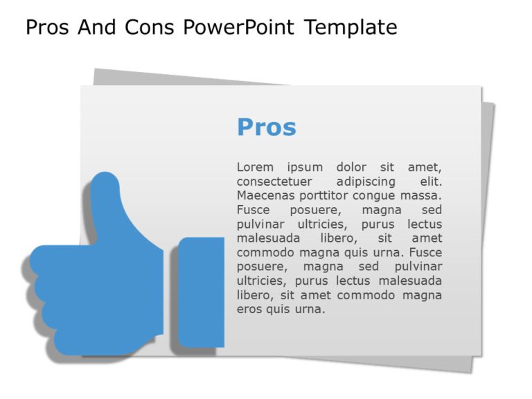 Pros And Cons Templates for PowerPoint & Google Slides Theme 18