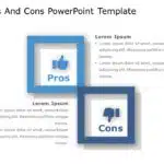 Pros And Cons Templates for PowerPoint & Google Slides Theme 1