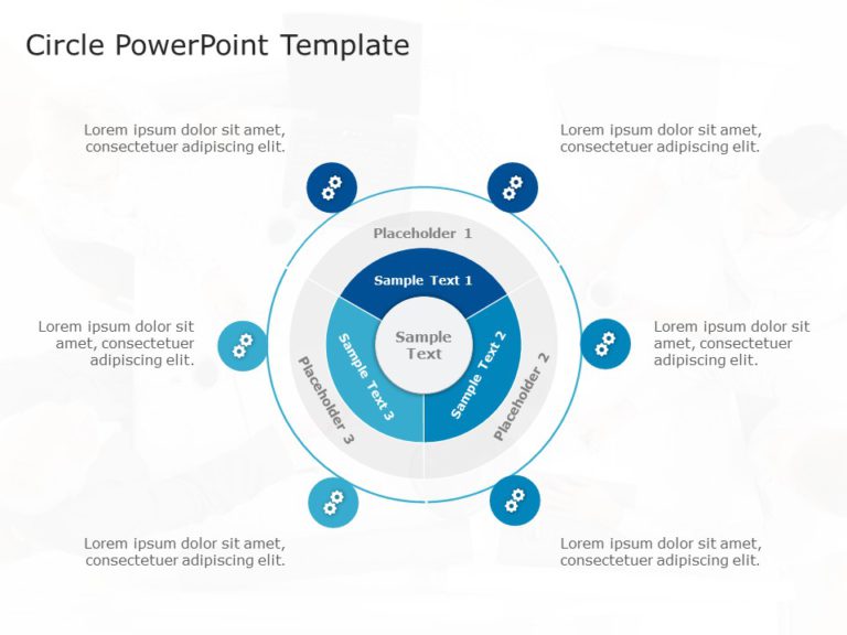 Circle Shape Template Collection for PowerPoint & Google Slides Theme 21