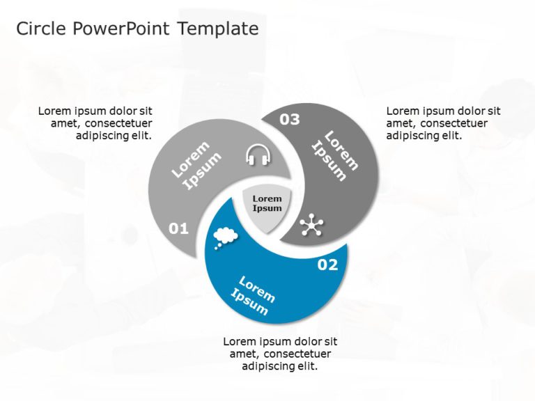 Circle Shape Template Collection for PowerPoint & Google Slides Theme 22