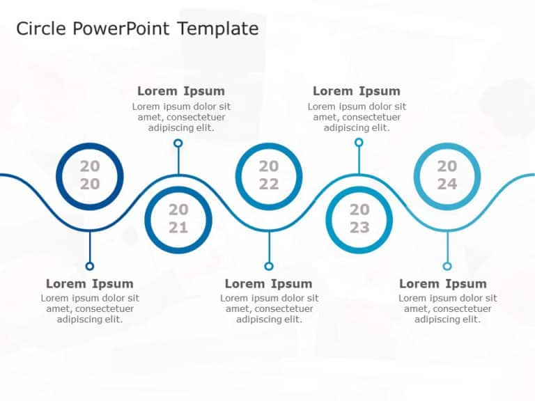 Circle Shape Template Collection for PowerPoint & Google Slides Theme 24