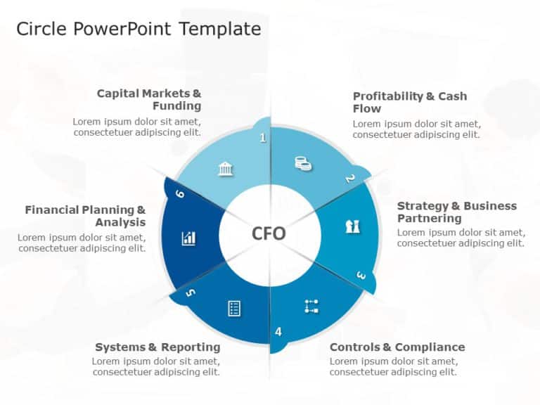 Circle Shape Template Collection for PowerPoint & Google Slides Theme 8