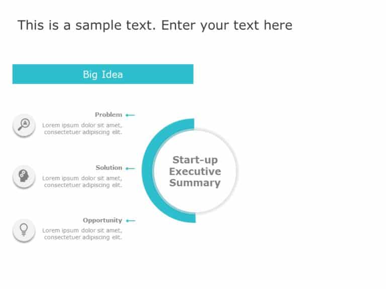 Animated Startup Summary 1 PowerPoint Template & Google Slides Theme 1