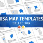 Editable US Maps PowerPoint Templates & Google Slides Theme