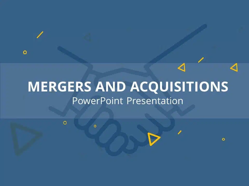 Mergers and Acquistions PowerPoint Template & Google Slides Theme