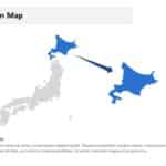 Editable Asia Maps in PowerPoint & Google Slides Theme 10