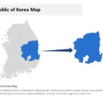 Editable Asia Maps in PowerPoint & Google Slides Theme 12