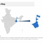 Editable Asia Maps in PowerPoint & Google Slides Theme 16