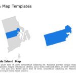 Editable US Maps PowerPoint Templates & Google Slides Theme 1