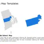 Editable US Maps PowerPoint Templates & Google Slides Theme 1