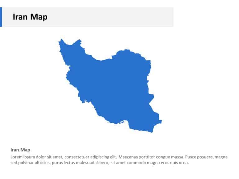 Editable Asia Maps in PowerPoint & Google Slides Theme 17