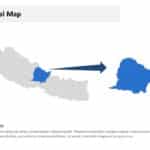 Editable Asia Maps in PowerPoint & Google Slides Theme 18