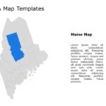 Editable US Maps PowerPoint Templates & Google Slides Theme 4