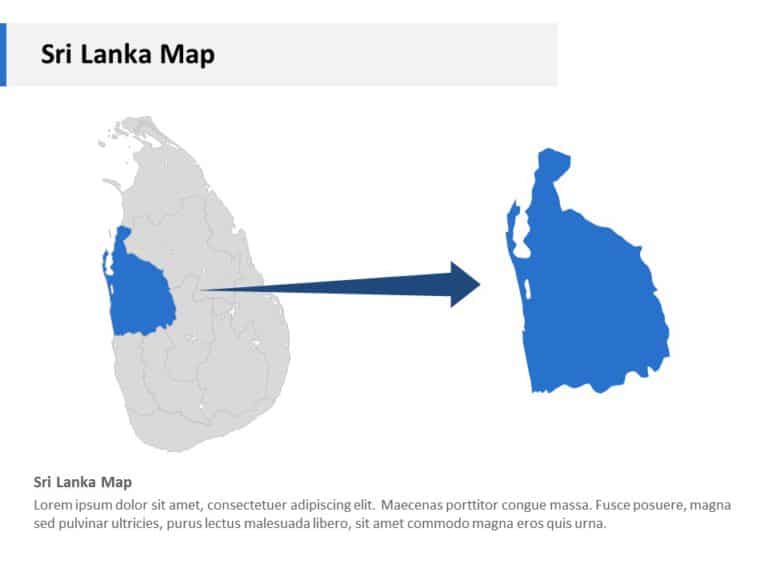 Editable Asia Maps in PowerPoint & Google Slides Theme 20