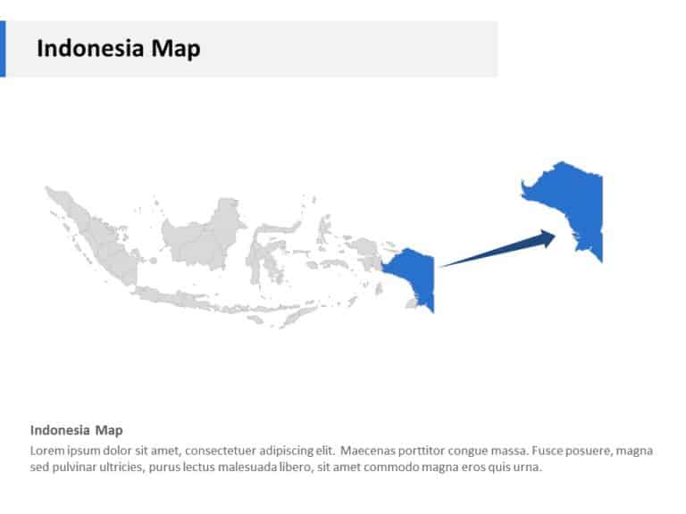 Editable Asia Maps in PowerPoint & Google Slides Theme 22