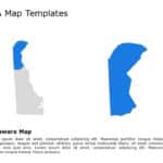 Editable US Maps PowerPoint Templates & Google Slides Theme 9