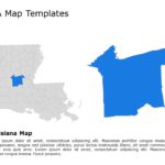 Editable US Maps PowerPoint Templates & Google Slides Theme 10