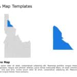 Editable US Maps PowerPoint Templates & Google Slides Theme 12