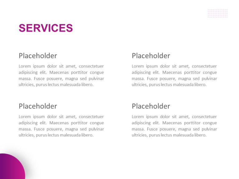 Purple Circles Background PowerPoint Template & Google Slides Theme 2