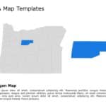 Editable US Maps PowerPoint Templates & Google Slides Theme 13