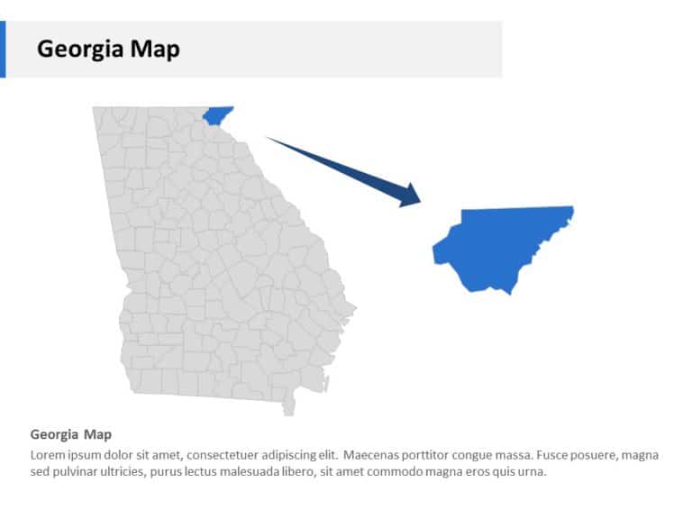 Editable Asia Maps in PowerPoint & Google Slides Theme 33