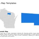 Editable US Maps PowerPoint Templates & Google Slides Theme 21