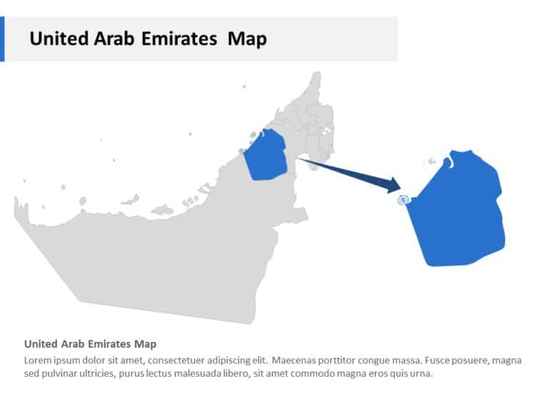 Editable Asia Maps in PowerPoint & Google Slides Theme 44