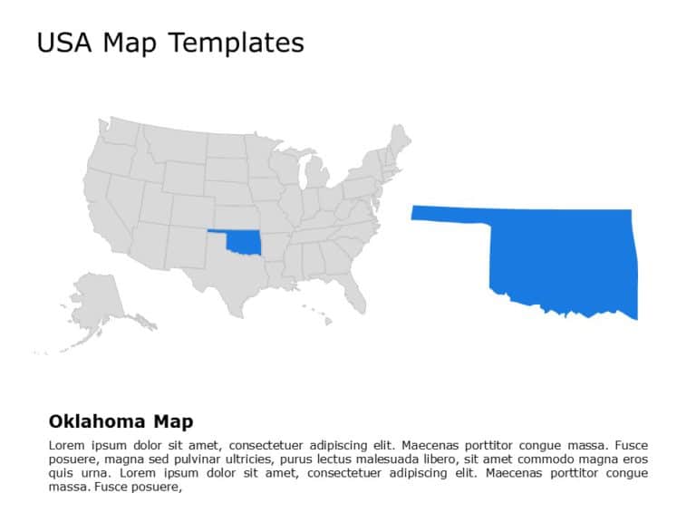 Editable US Maps PowerPoint Templates & Google Slides Theme 31