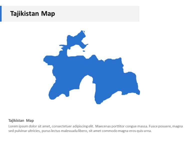 Editable Asia Maps in PowerPoint & Google Slides Theme 4