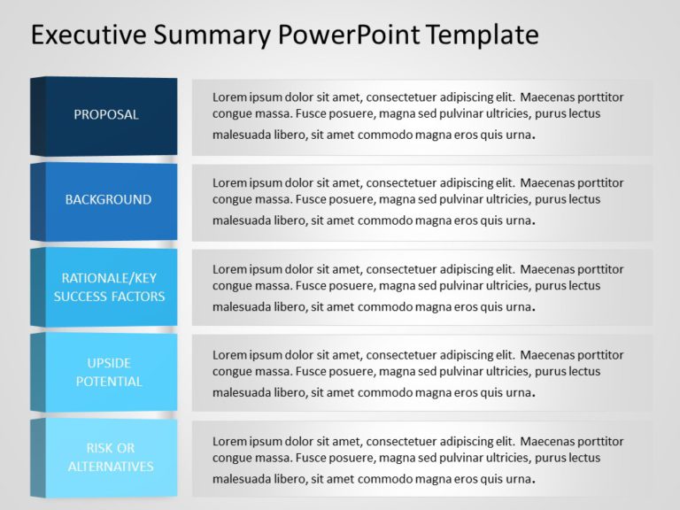 Animated Executive Summary 14 PowerPoint Template & Google Slides Theme 5