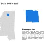 Editable US Maps PowerPoint Templates & Google Slides Theme 32