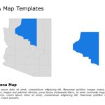 Editable US Maps PowerPoint Templates & Google Slides Theme 33