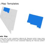 Editable US Maps PowerPoint Templates & Google Slides Theme 34