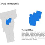 Editable US Maps PowerPoint Templates & Google Slides Theme 36