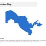 Editable Asia Maps in PowerPoint & Google Slides Theme 6