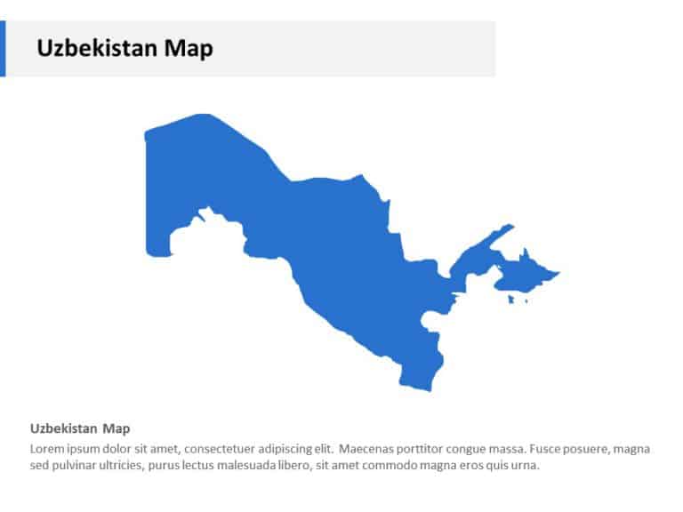 Editable Asia Maps in PowerPoint & Google Slides Theme 6