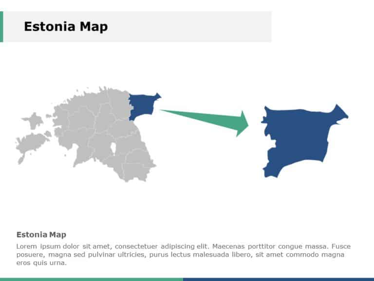 Maps of Europe With Countries For PowerPoint and Google Slides Theme 8