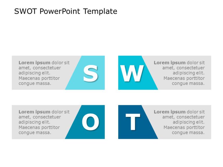 SWOT Analysis Templates Collection for PowerPoint & Google Slides Theme 9