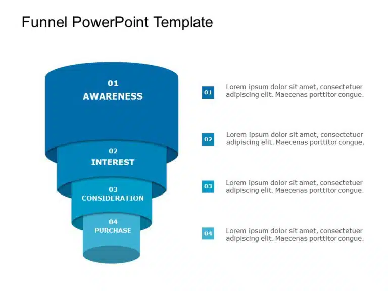 Funnel Template Collection for PowerPoint & Google Slides Theme 9