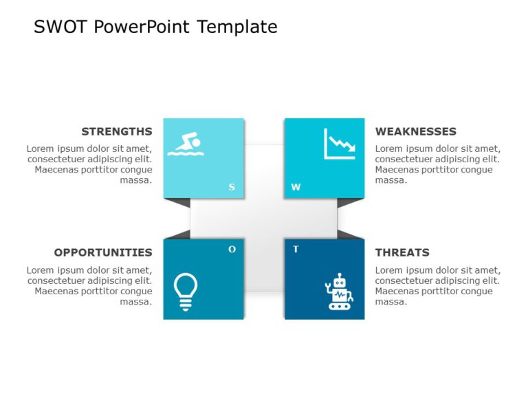SWOT Analysis Templates Collection for PowerPoint & Google Slides Theme 12