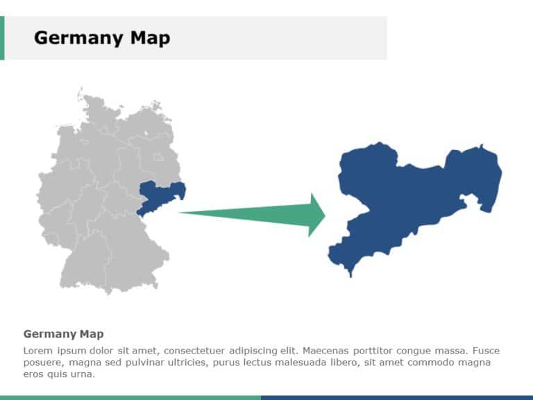 Maps of Europe With Countries For PowerPoint and Google Slides Theme 12