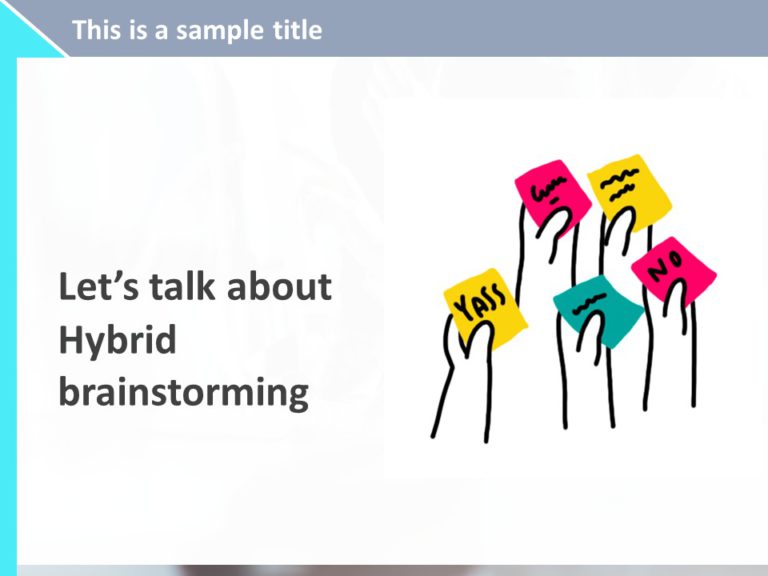 Design Thinking Workshop PowerPoint Template & Google Slides Theme 132