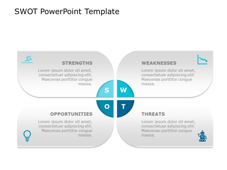 SWOT Analysis Templates Collection for PowerPoint & Google Slides Theme 14