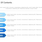 Table of Contents Templates for PowerPoint & Google Slides Theme 14