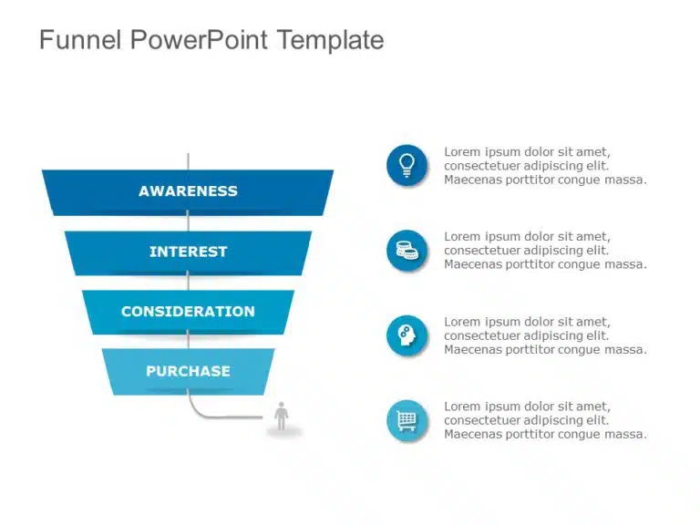 Funnel Template Collection for PowerPoint & Google Slides Theme 14